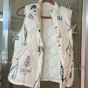 Joules reversible quilted vest